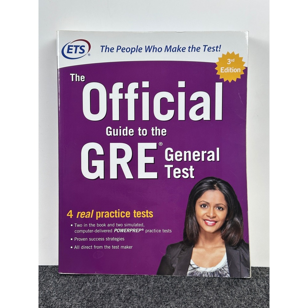 The Official Guide‎ to the GRE General Test 3rd Edition ETS Study Prep Book